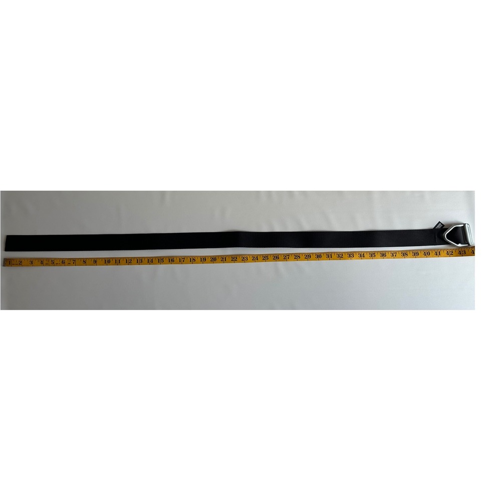 Bison Designs Black Belt Canvas Webbing Belt Not for Climbing Outdoor Medium - Picture 5 of 5